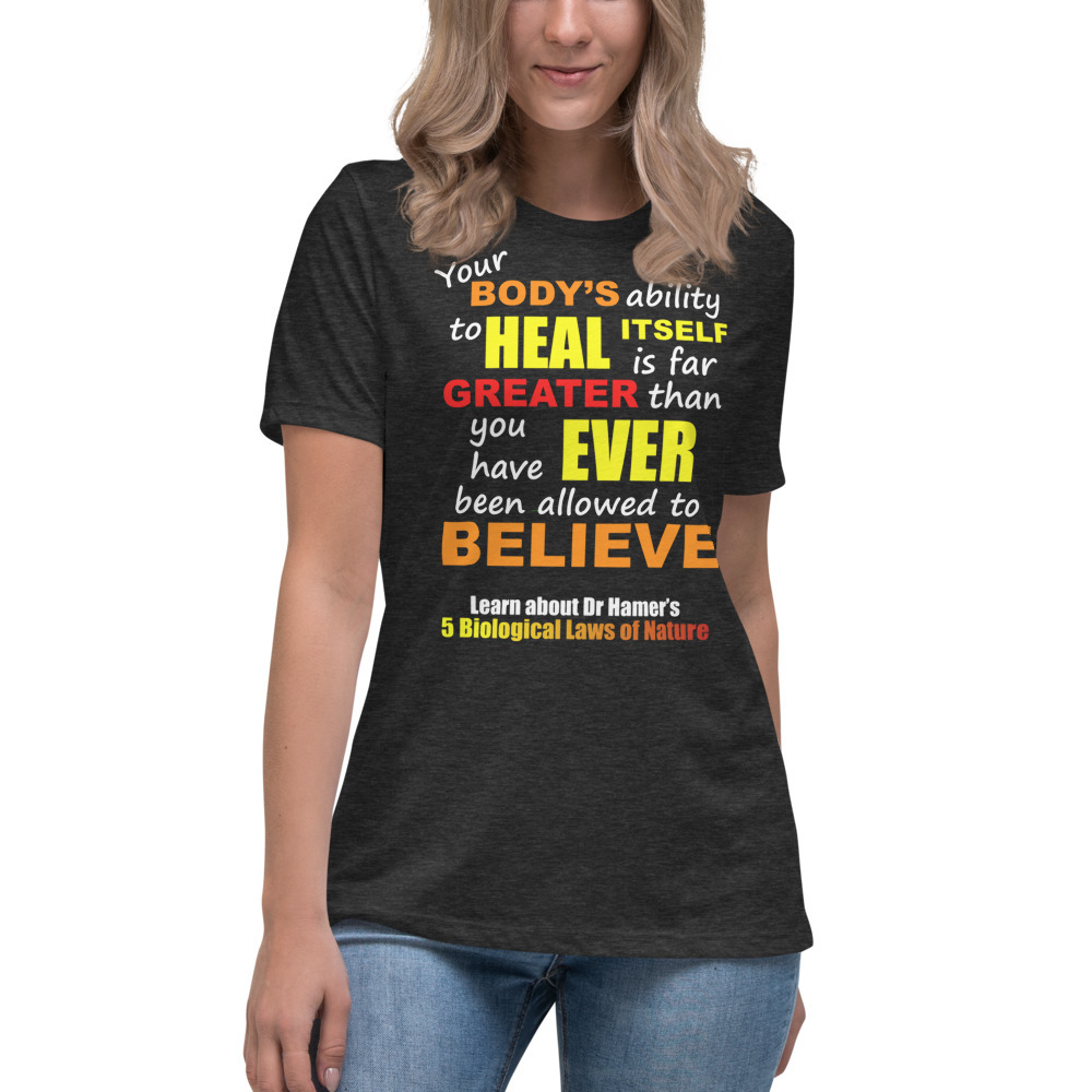 Heal Itself Women's Relaxed T-Shirt (no website)